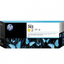 hewlett packard --- jaune 745 300ml designjet/z2600/z5600