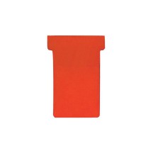 FRANKEN fiches T, taille 2 / 48 x 84 mm, rouge