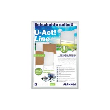FRANKEN Cadre porte-affiches security, ininflammable, A1