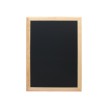 Securit Tableau noir UNIVERSAL, avec cadre en bois, noir