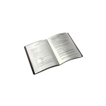 LEITZ Protge-documents Solid, A4, pp, avec 20 tuis, noir