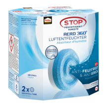 Pattex Pastilles de recharge AERO 360 degrs "Neutral", 2 x