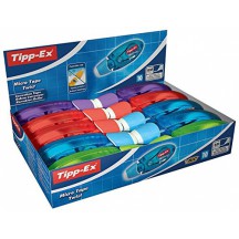 Tipp-Ex Micro Tape Twist (Blue/Orange) 5mm x 8m (Display Box 10)
