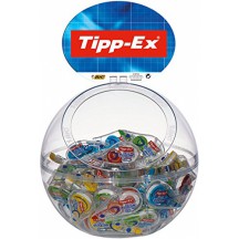 Tipp-Ex Mini Pocket Mouse Rouleau correcteur 5mm x 5m, 40pices en 4coloris