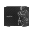LogiLink tapis de souris XL Gaming, noir avec motif