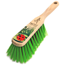 Peggy Perfect Balayette pour le jardin, bois, brosse en