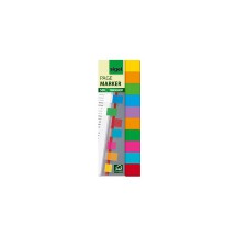 sigel marque-pages film multicolor, 44 x 12,5 mm, 500
