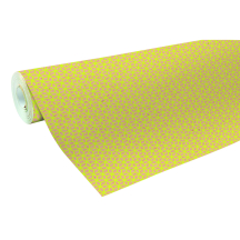 Clairefontaine Papier cadeau Cubique jaune, en rouleau