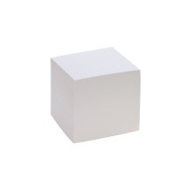 folia Bloc cube, 90 x 90 mm, 700 feuilles, blanc
