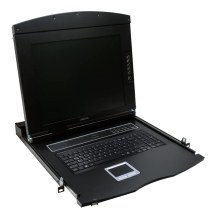 LogiLink 19´ LCD KVM Konsole mit 43,18 cm (17´) TFT-Monitor