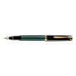 Pelikan stylo bille  encre Souvern 600, noir / vert