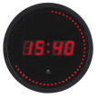 ALBA Horloge murale HORLED, montre  quartz, en plastique