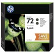 Cartouche Jet d'encre HP N72 Noir (*2)