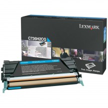 Toner Laser LEXMARK C736H2CG Cyan
