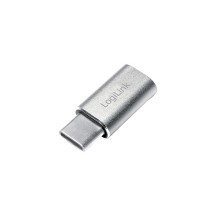 LogiLink Adaptateur USB, USB-C mle - micro USB femelle