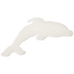 Hama Plaque pour perles midi 'Dauphin', blanc