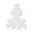 Hama Plaque pour perles midi 'Petite grenouille', blanc
