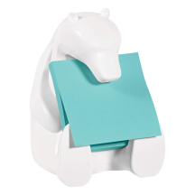 Post-it Distributeur Z-Notes Super Sticky ´BEAR´, blanc