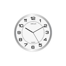 UNiLUX Horloge/horloge  quartz MAGNET, magntique, argent