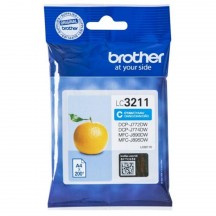 Cartouche Jet d'encre BROTHER Cyan LC3211C