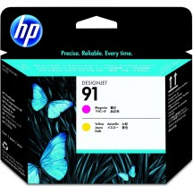 Tte d'Impression HP N91 Magenta / Jaune (*2) P2V36A