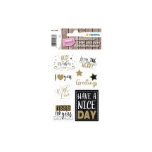 HERMA Stickers cadeaux HOME ´Best Wishes´