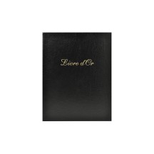 EXACOMPTA Livre d´Or Alpille, 220 x 260 mm, noir