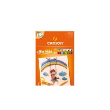 CANSON Bloc papier couleur, A4, 120 g/m2, 30 feuilles