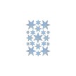 HERMA Sticker de Nöel DECOR 'étoiles', assorti, argent,