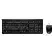 CHERRY Kit clavier AZERTY & souris DC 2000, avec fil, noir