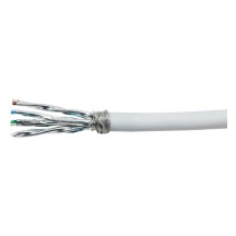 LogiLink Câble patch PrimeLine, Cat.7, S/FTP, 100 m, blanc