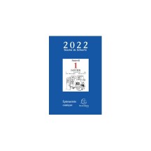 EXACOMPTA Bloc éphémeride 2022, comique, 97 x 65 mm