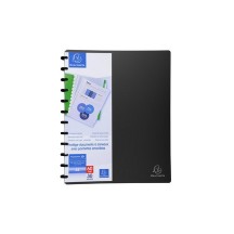 EXACOMPTA ProtÃ¨ge-documents, A4, 30 pochettes, bleu