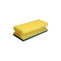 franz mensch Eponge de nettoyage CLASSIC, 95 x 70 mm, jaune