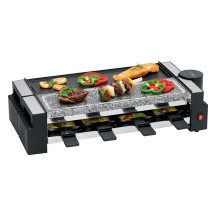 CLATRONIC Raclette grill RG 3678, avec pierrade