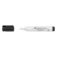 FABER-CASTELL Feutre PITT artist pen, blanc
