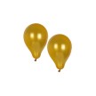 PAPSTAR Ballons ´Metallic´, circonférence: 800 mm, or