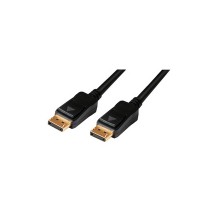 LogiLink Câble de connexion actif DisplayPort, noir, 15 m