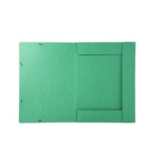 EXACOMPTA Chemise à élastique, A3, carton, vert