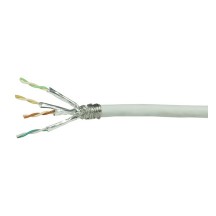 LogiLink Câble d´installation, Cat.7, S/FTP, 100 m, blanc