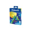 Pelikan Crayon couleur triangulaire combino, étui carton 12