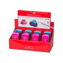 FABER-CASTELL Taille-crayon double SLEEVE, assorti