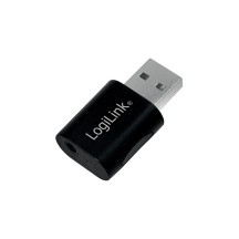 LogiLink Adaptateur audio USB 2.0 avec femelle TRRS 3,5 mm