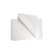 HYGOSTAR Papier sulfurisé prédécoupé ´PREMIUM´, blanc