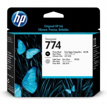 Tte d'Impression HP N774 Noir / Gris Clair P2W00A