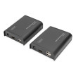 DIGITUS Kit de rallonge HDMI KVM, Local + Remote, 120 m