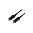 LogiLink Câble USB 3.1, USB-C - USB-C mâle, 1,0 m, noir