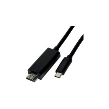 LogiLink Câble de connexion USB-C - HDMI, 1,8 m, noir