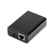 DIGITUS Répartiteur PoE Gigabit, RJ45 - RJ45, 24W, noir