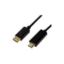 LogiLink Câble de connexion DisplayPort 1.2-HDMI 1.4, 2,0 m